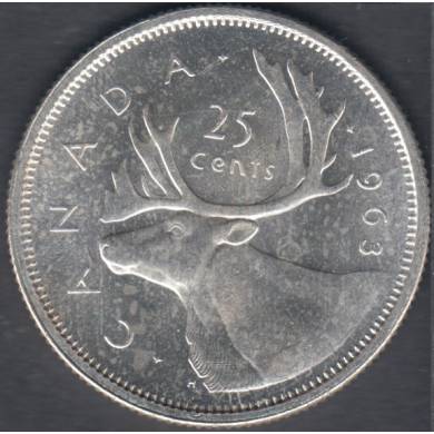 1963 - AU - Canada 25 Cents