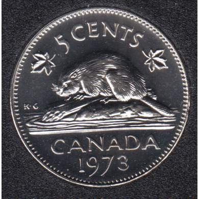 1973 - Proof Like - Canada 5 Cents