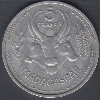 1953 - 5 Francs - Madagascar