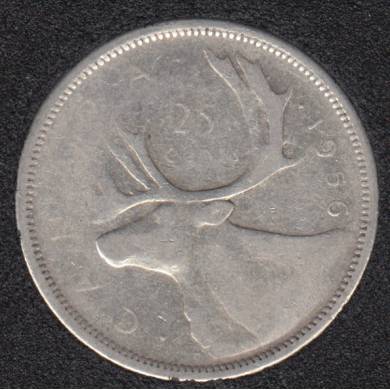 1956 - Canada 25 Cents
