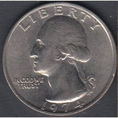 1974 - AU - Washington - 25 Cents