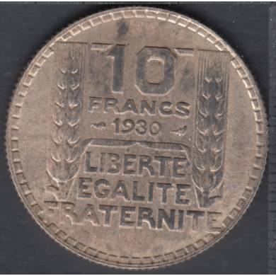 1930 - 10 Francs - EF/AU - France