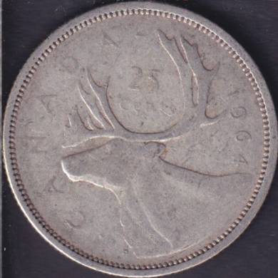 1964 - Canada 25 Cents
