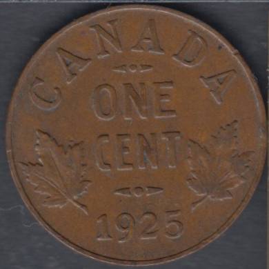 1925 - Fine - Canada Cent