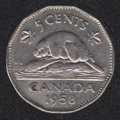 1958 - Canada 5 Cents