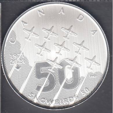 2021 - $5 Dollars Pure Silver Coin - Moments to Hold: The Snowbirds