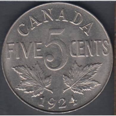 1924 - AU - Canada 5 Cents
