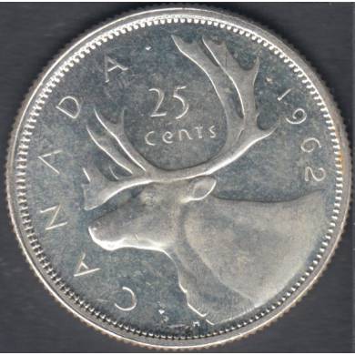1962 - EF/AU - Canada 25 Cents
