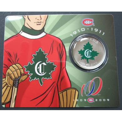 2009 - 50 Cents Canadiens 1910-1911 Chandail & Logo