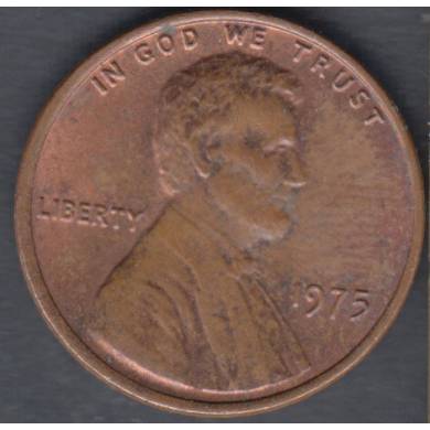 1975 - AU - UNC - Lincoln Small Cent