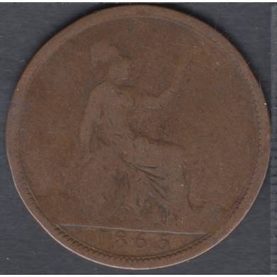 1865 - 1 Penny - Great Britain