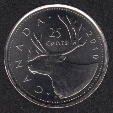 2010 - B.Unc - Canada 25 Cents