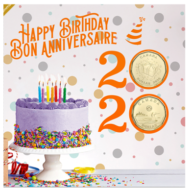 2020 - Birthday 6-Coin Gift Card Set