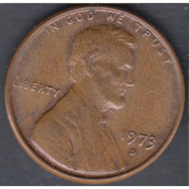 1973 D - AU - UNC - Lincoln Small Cent