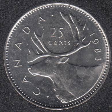 1983 - B.Unc - Canada 25 Cents