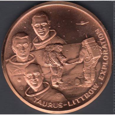 1972 - Apollo XVII - E. Cernan - R. Evans & H. Schmitt - Dec 7th - 19th, 1972 - Medal #5129