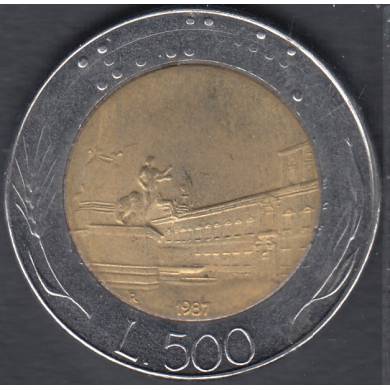 1987 R - 500 Lire - Italy