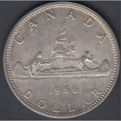 1966 - EF - Large Beads - Canada Dollar
