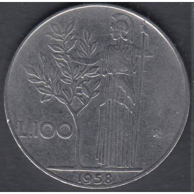 1958 R - 100 Lire - Italy