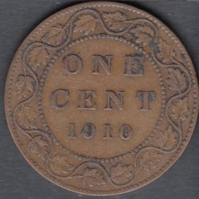 1910 - VG - Canada Large Cent