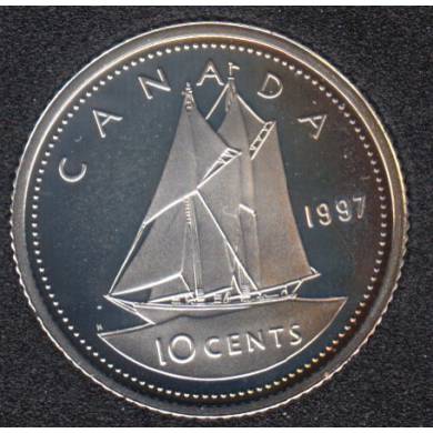 1997 - Proof - Silver - Canada 10 Cents