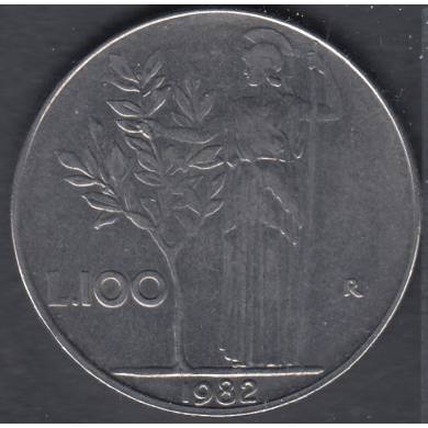 1982 R - 100 Lire - Italy