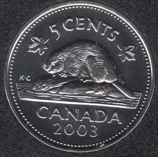 2003 WP - NBU - Canada 5 Cents