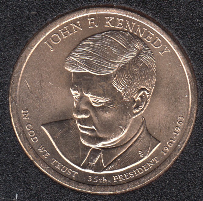 2015 P - J.F. Kennedy - 1$