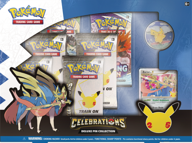 Pokemon Celebrations - Deluxe Pin Collection - English