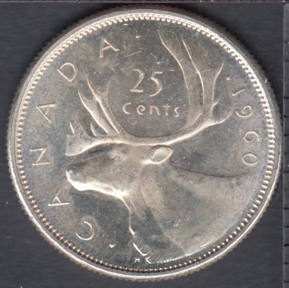 1960 - B.Unc - Canada 25 Cents