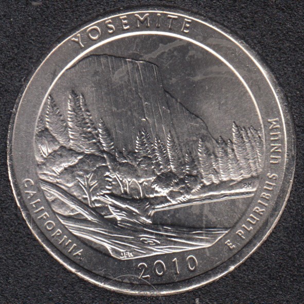 2010 P - Yosemite - 25 Cents