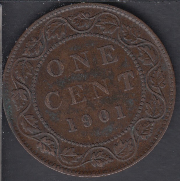 1901 - EF - Rust - Canada Large Cent