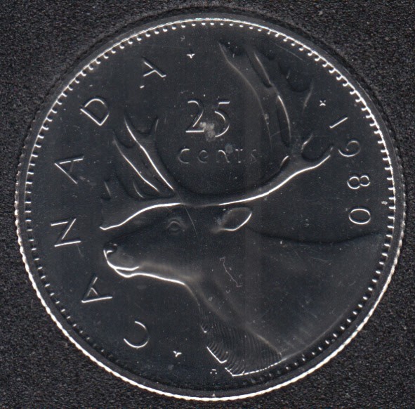 1980 - NBU - Canada 25 Cents