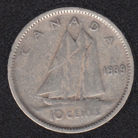 1939 - Canada 10 Cents