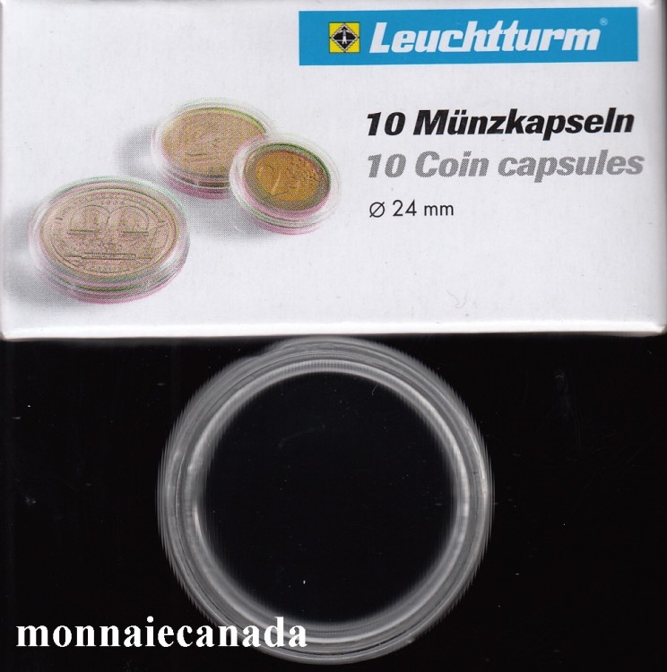 COIN CAPSULES 24 MM