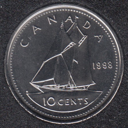 1998W - NBU - Canada 10 Cents