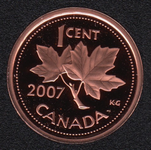 2007 - Proof - Non Mag. - Canada Cent