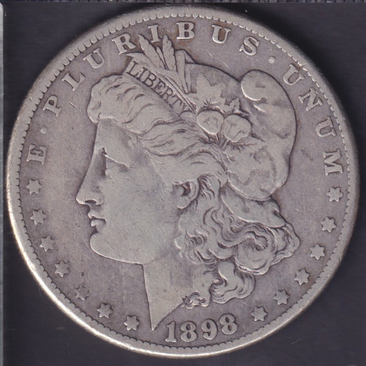 1898 O - Fine - Morgan - Dollar