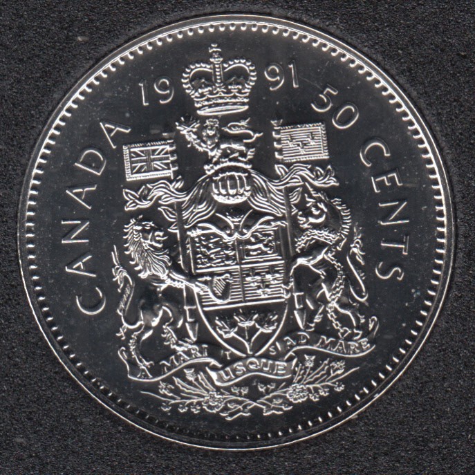 1991 - NBU - Canada 50 Cents