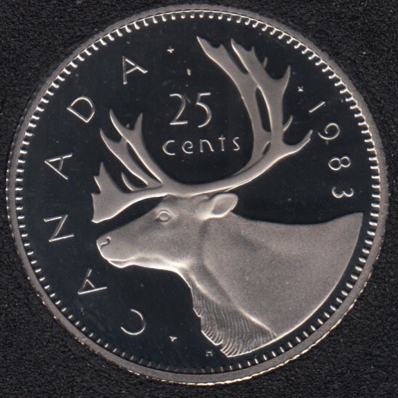 1983 - Proof - Canada 25 Cents