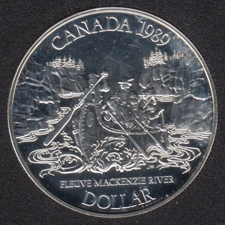 1989 - NBU - Silver - Canada Dollar