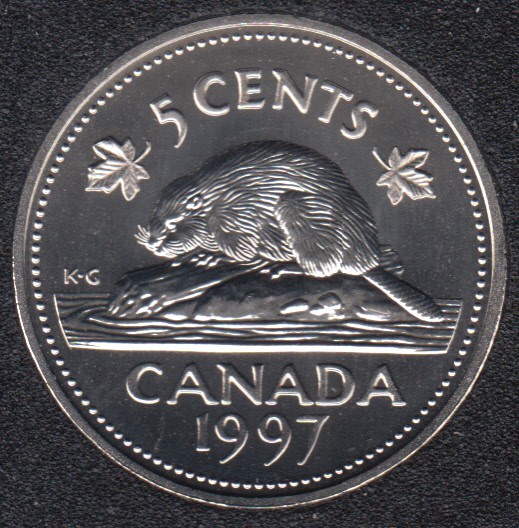 1997 - Specimen - Canada 5 Cents