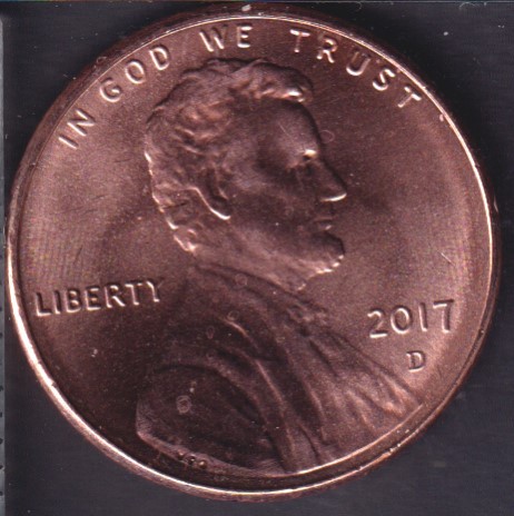 2017 D - B.Unc - Lincoln Small Cent