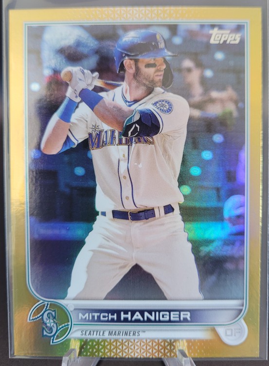 Mitch Haniger Seattle Mariners - Gold Foil Parallel #80