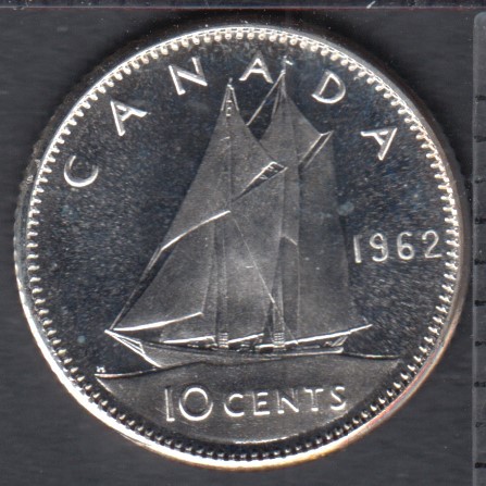 1962 - Proof Like - Canada 10 Cents