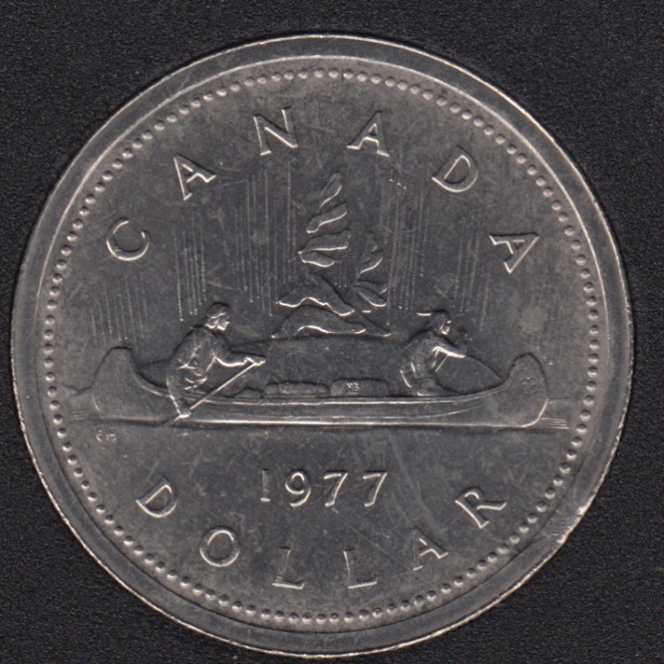 1977 - #2 B.Unc - Det Jew. FWL - Nickel - Canada Dollar