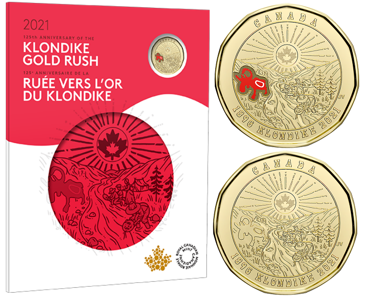 2021 - Commemorative Collector Keepsake Card – 125th Anniversary of the Klondike Gold Rush
