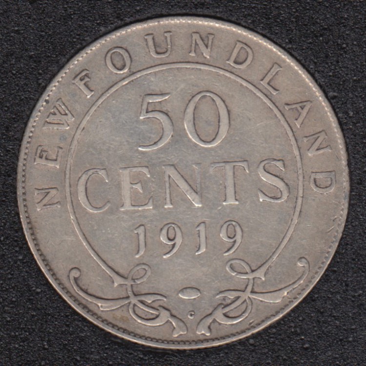 Newfoundland - 1919 C - 50 Cents