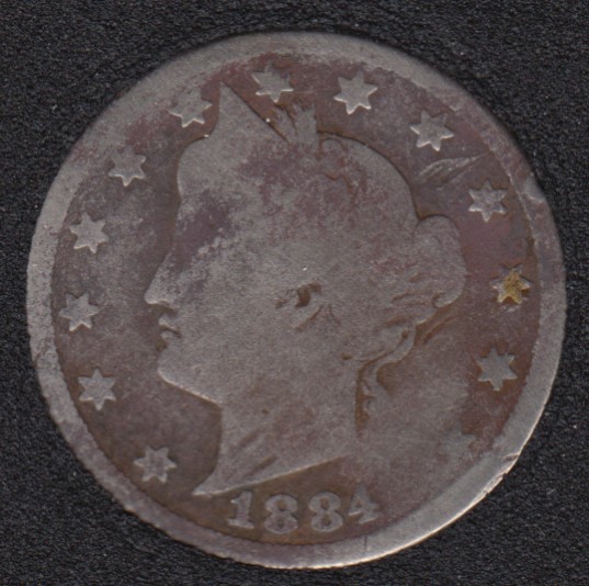 1884 - Liberty Head - 5 Cents