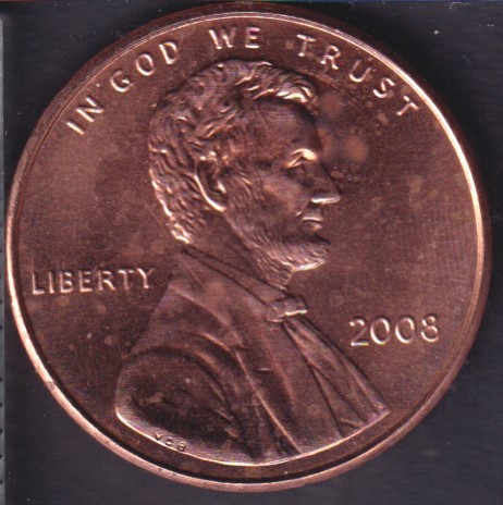 2008 - B.Unc - Lincoln Small Cent